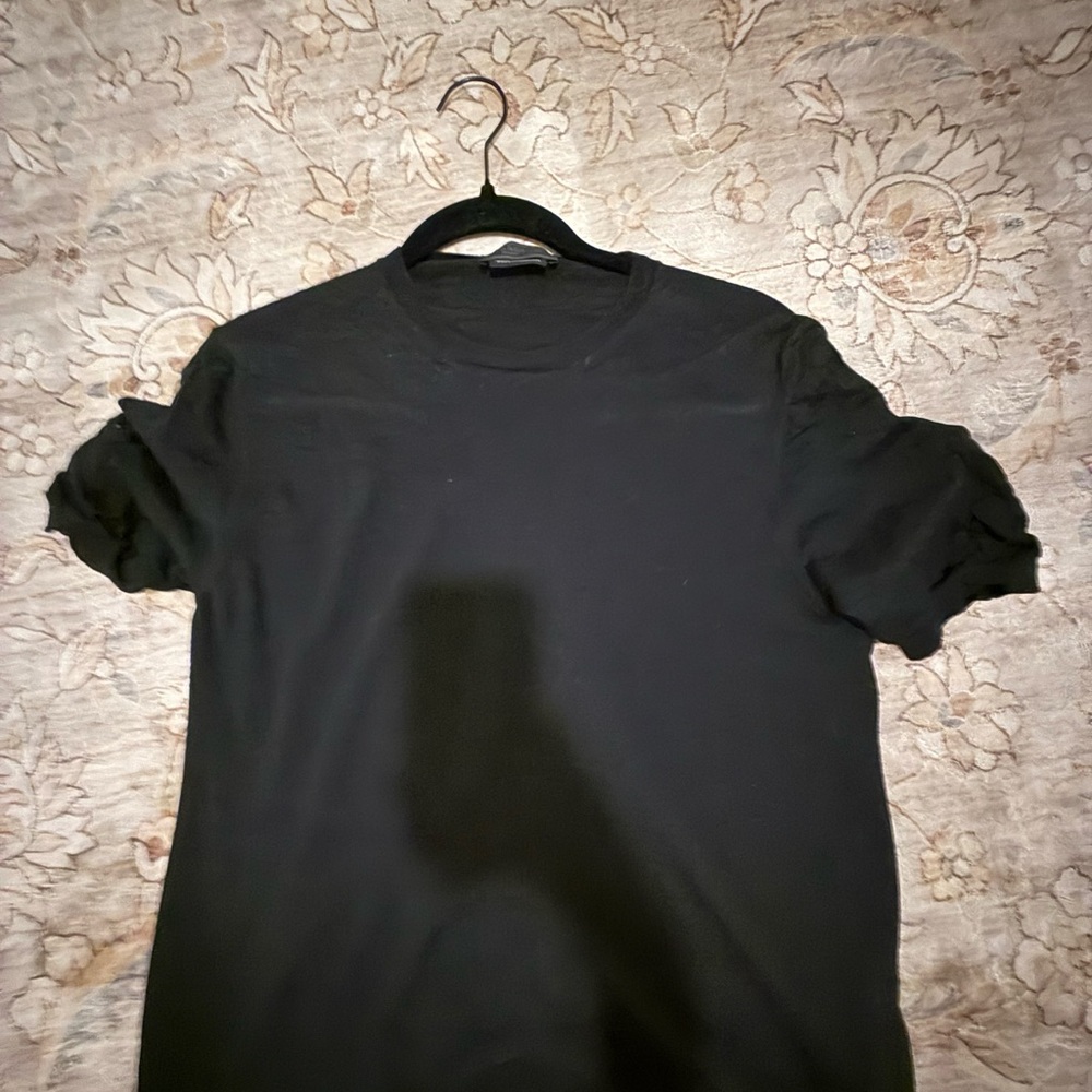 Prada Black Short Sleeve Tee